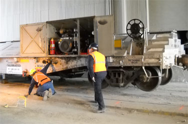 Rail Car Scale Test Unit